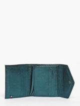 Card Holder Leather Etincelle Irise Etrier Blue etincelle irisee EETI113-vue-porte