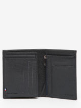 Wallet With Coin Purse Leather Madras Etrier Black madras EMAD142-vue-porte