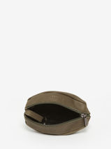 Coin Purse Oil Leather Etrier Green oil EOIL041-vue-porte