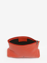 Pouch Madras Leather Etrier Orange madras EMAD853-vue-porte