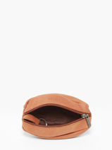 Coin Purse Oil Leather Etrier Brown oil EOIL041-vue-porte