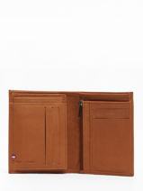 Wallet With Coin Purse Oil Leather Etrier Brown oil EOIL142-vue-porte