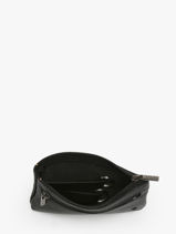 Coin Purse Madras Leather Etrier Black madras EMAD612-vue-porte