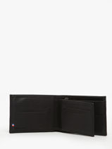 Leather Wallet Oil Etrier Green oil EOIL438-vue-porte