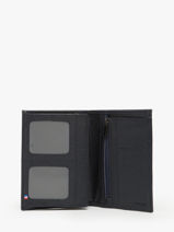 Wallet Madras Leather Etrier Blue madras EMAD442-vue-porte
