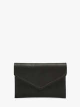 Leather Passport Holder Oil Etrier Black oil EOIL054