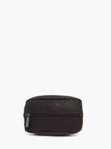 Leather Coin Purse Oil Etrier Black oil EOIL043