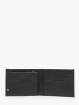 Wallet Madras Leather Etrier Blue madras EMAD102-vue-porte