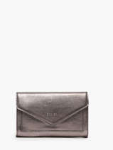 Leather Etincelle Irise Portefeuille Etrier Pink etincelle irisee EETI469