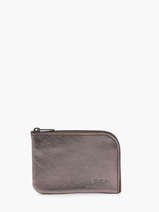 Coin Purse Leather Etincelle Irise Etrier Pink etincelle irisee EETI811