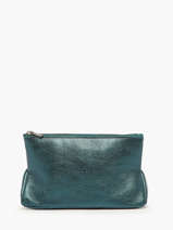 Pouch Leather Etincelle Irise Etrier Blue etincelle irisee EETI853