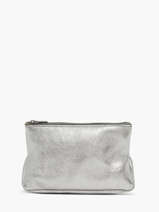 Pouch Leather Etincelle Irise Etrier Silver etincelle irisee EETI853