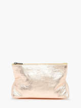 Pouch Leather Etincelle Irise Etrier Pink etincelle irisee EETI853