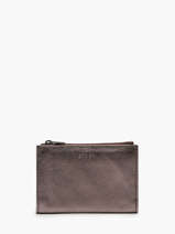 Portefeuille Leather Etincelle Irise Etrier Pink etincelle irisee EETI619