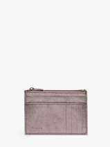 Card Holder Etincelle Irise Leather Etrier Silver etincelle irisee EETI5004