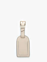 Luggage Tag Tradition Cuir Etrier Beige tradition ETRA901M