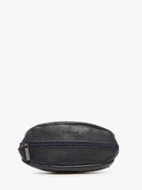 Leather Coin Purse Madras Etrier Blue madras EMAD041