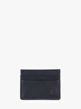 Card Holder Leather Madras Etrier Blue madras EMAD011