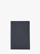 Leather Document Holder Madras Etrier Blue madras EMAD429