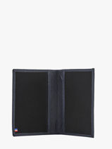 Leather Document Holder Madras Etrier Blue madras EMAD429-vue-porte