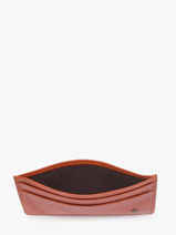 Kaarthouder Leather Madras Etrier Orange madras EMAD053-vue-porte