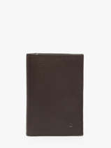 Leather Document Holder Madras Etrier Brown madras EMAD429