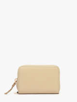 Wallet Torsade Leather Etrier Beige torsade ETOS096M-vue-porte