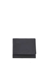 Purse Oil Leather Etrier Black oil EOIL097