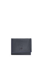 Leather Wallet Madras Etrier Blue madras EMAD097