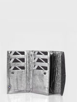 Leather Etincelle Irise Portefeuille Etrier Silver etincelle irisee EETI469-vue-porte