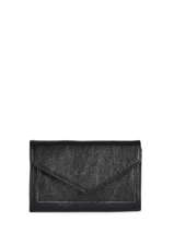 Leather Etincelle Irise Portefeuille Etrier Black etincelle irisee EETI469