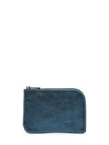 Coin Purse Leather Etincelle Irise Etrier Green etincelle irisee EETI811