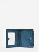 Coin Purse Leather Etincelle Irise Etrier Green etincelle irisee EETI810-vue-porte