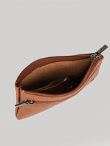 Coin Purse Madras Leather Etrier Brown madras EMAD612-vue-porte