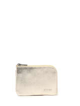 Coin Purse Leather Etincelle Irise Etrier Gold etincelle irisee EETI811