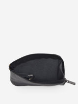 Coin Purse Leather Etincelle Irise Etrier Black etincelle irisee EETI811-vue-porte