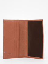 Checkholder Madras Leather Etrier Brown madras EMAD905-vue-porte