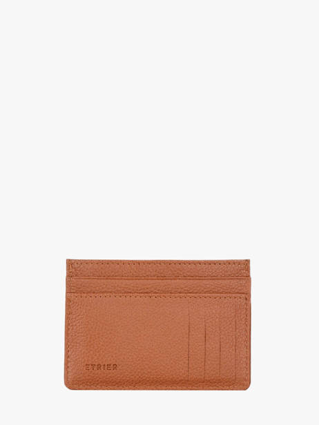 Kaarthouder Leather Madras Etrier Brown madras EMAD053 other view 3